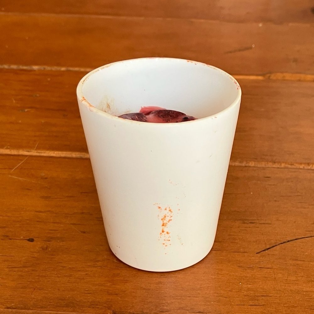 White Votive Candleholder Candle Holder